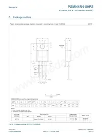 PSMN4R4-80PS Datasheet Page 10