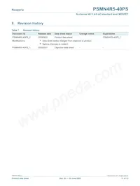 PSMN4R5-40PS Datasheet Page 11