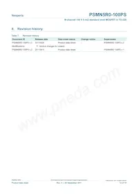 PSMN5R0-100PS Datasheet Pagina 12