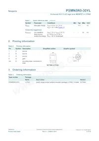 PSMN5R0-30YL Datasheet Pagina 2
