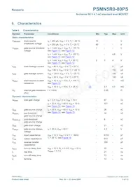 PSMN5R0-80PS Datasheet Page 5