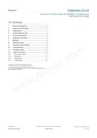 PSMN5R4-25YLDX Datasheet Page 13