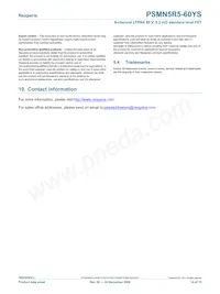 PSMN5R5-60YS Datasheet Page 14
