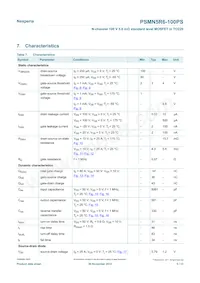 PSMN5R6-100PS Datasheet Page 5