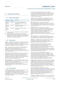 PSMN5R6-100PS Datasheet Page 11