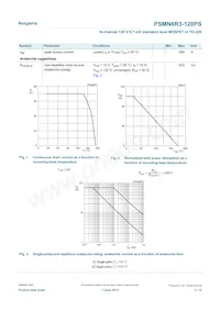 PSMN6R3-120PS Datasheet Page 3