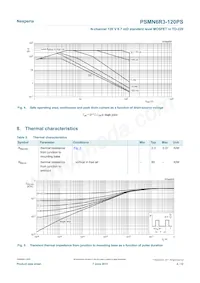 PSMN6R3-120PS Datasheet Page 4