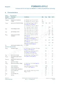 PSMN6R5-25YLC Datasheet Page 6