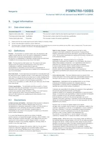 PSMN7R0-100BS Datasheet Page 12