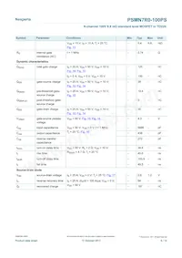 PSMN7R0-100PS Datasheet Pagina 6