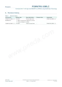 PSMN7R0-30MLC Datasheet Page 11