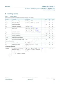 PSMN7R5-30YLDX Datasheet Page 3