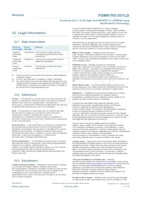 PSMN7R5-30YLDX Datasheet Page 11