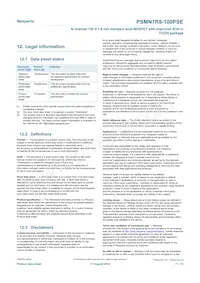 PSMN7R8-100PSEQ Datasheet Page 11
