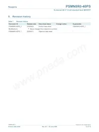 PSMN8R0-40PS Datasheet Page 12