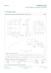PSMN8R5-60YS Datasheet Page 11