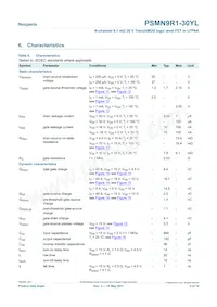 PSMN9R1-30YL Datenblatt Seite 5