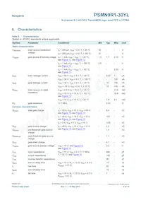 PSMN9R1-30YL Datasheet Page 5