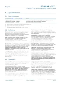 PSMN9R1-30YL Datasheet Page 12