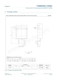 PSMN9R5-100BS Datasheet Page 10