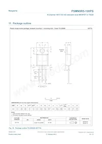 PSMN9R5-100PS Datasheet Page 10
