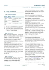 PSMN9R5-100PS Datasheet Page 11
