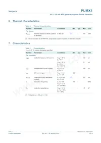 PUMX1 Datasheet Page 3
