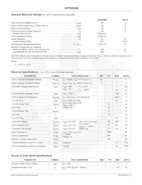 RFP50N06 Datasheet Page 3