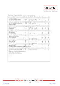 SI2302A-TP Datasheet Page 2