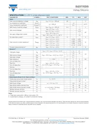 SI2377EDS-T1-GE3 Datasheet Page 2