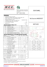 SI3134KL-TP數據表 封面