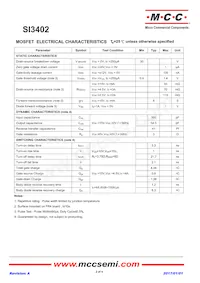 SI3402-TP Datasheet Page 2