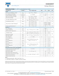 SI4403DDY-T1-GE3 Datasheet Pagina 2