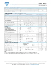 SIHG11N80E-GE3 Datasheet Page 2