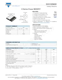SIHH100N60E-T1-GE3 Datasheet Cover