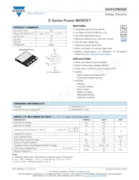 SIHH20N50E-T1-GE3 Datasheet Cover