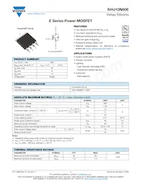 SIHJ10N60E-T1-GE3 Datasheet Cover