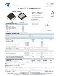 SIJ462DP-T1-GE3 Datasheet Cover