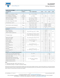 SIJ462DP-T1-GE3 Datasheet Page 2