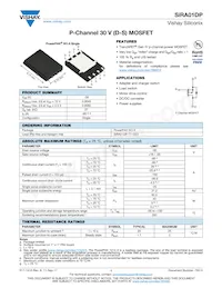 SIRA01DP-T1-GE3 Datasheet Cover