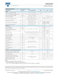 SIRC04DP-T1-GE3 Datasheet Page 2