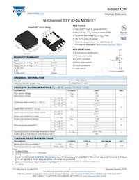 SIS862ADN-T1-GE3 Datasheet Cover