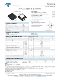 SISC06DN-T1-GE3 Datasheet Cover