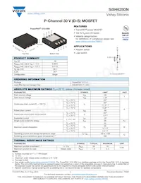 SISH625DN-T1-GE3 Datasheet Copertura