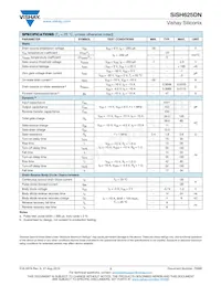 SISH625DN-T1-GE3 Datasheet Page 2