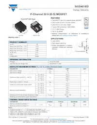 SIUD401ED-T1-GE3 Datasheet Cover