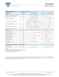 SQ1464EEH-T1_GE3 Datasheet Page 2