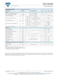 SQ7414CENW-T1_GE3 Datasheet Page 2