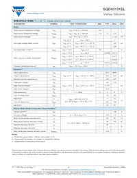 SQD40131EL_GE3 Datasheet Page 2