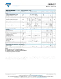 SQJQ402E-T1_GE3 Datasheet Page 2